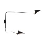 SL305.401.02 Светильник настенный ST-Luce Черный/Черный, Белый E27 2*60W SPRUZZO — изображение 3