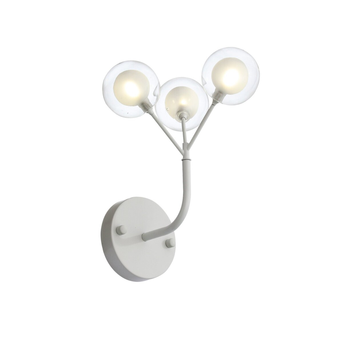 SL376.501.03 Бра ST-Luce Белый/Белый,Прозрачный G4 LED 3*2W DEMELE — изображение 2