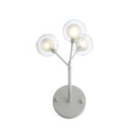 SL376.501.03 Бра ST-Luce Белый/Белый,Прозрачный G4 LED 3*2W DEMELE — изображение 3