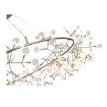 SL379.103.216 Люстра подвесная ST-Luce Серебристый/Белый LED 216*0,5W 3500K RAFINA — изображение 3