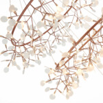 SL379.203.486 Люстра подвесная ST-Luce Медный/Белый LED 486*0,5W 3500K  (из 3-х коробок) RAFINA — изображение 3