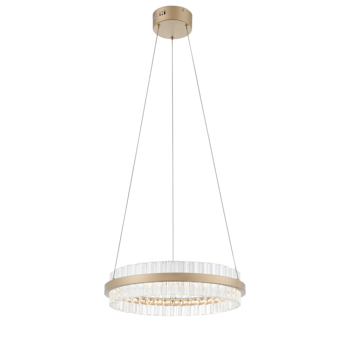 SL383.203.01 Светильник подвесной ST-Luce Золотистый/Золотистый, Прозрачный LED 1*34W 3000K CHERIO — изображение 4