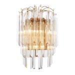 SL386.201.03 Бра ST-Luce Золотистый/Золотистый, Прозрачный G9 3*5W OSOLETO — изображение 2
