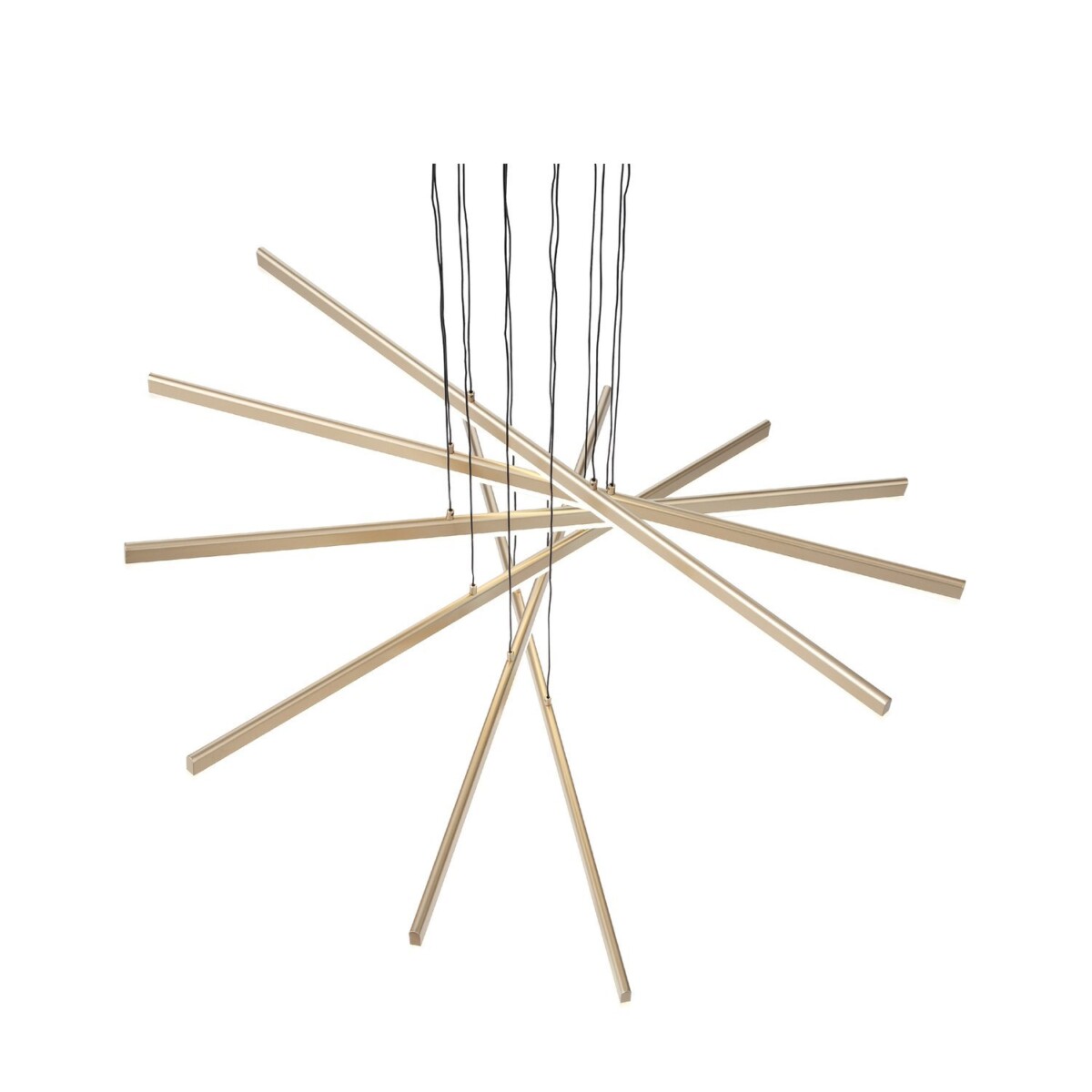 SL394.223.06 Светильник подвесной ST-Luce Матовое золото/Белый LED 6*16,6W 4000K BASONI — изображение 2