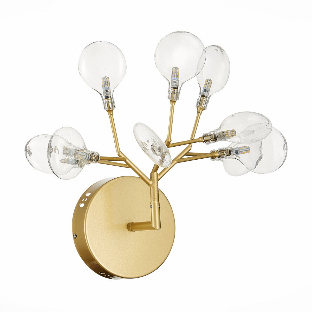 SL411.201.09 Бра ST-Luce Золотистый/Прозрачный G4 9*1,5W RICCARDO — изображение 2