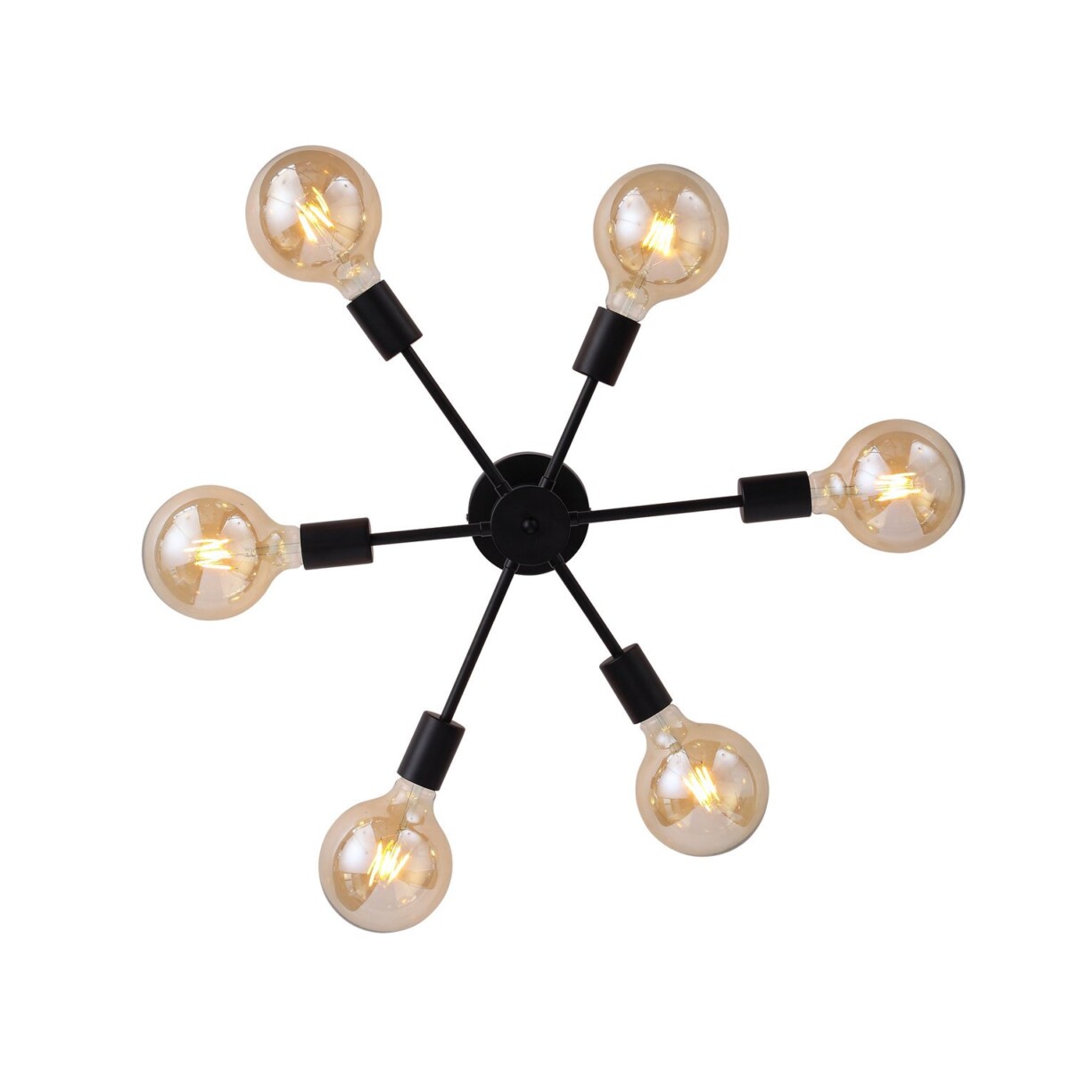 SL419.402.06 Светильник потолочный Черный E27 6*60W ANO — изображение 7