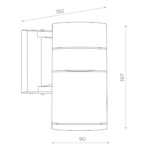 в наличии SL561.701.01 Светильник уличный настенный ST-Luce Серый/Серый LED 1*5W 4000K TUBO - купить в интернет-магазине Светильники Торг