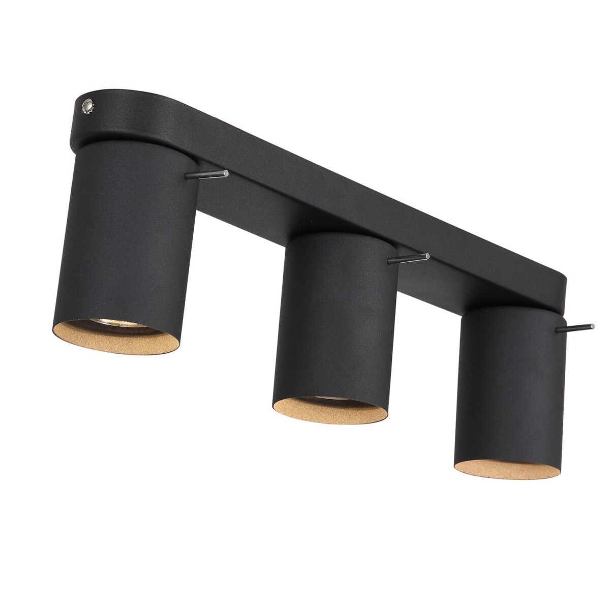 SL597.401.03 Спот ST-Luce Черный, Хром/Черный GU10 LED 3*3W Потолочные светильники — изображение 3