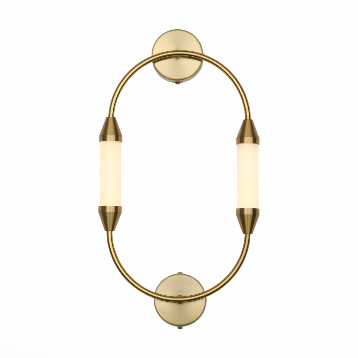 SL6004.301.02 Бра ST-Luce Латунь/Белый LED 2*4W 3000K OLBIA — изображение 1