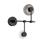 SL6005.401.02 Светильник настенный ST-Luce Черный/Дымчатый, Прозрачный LED 2*3W 3000K VALLO — изображение 2