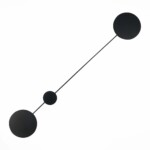 SL6006.401.02 Светильник настенный ST-Luce Черный/Черный LED 2*5W 3000K TONDO — изображение 2