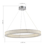 SL6008.123.01 Люстра подвесная ST-Luce Хром/Хром LED 1*40W 3000K LATOZZO — изображение 4