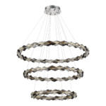 SL6009.103.03 Люстра подвесная ST-Luce Хром/Прозрачно-Дымчатый LED 1*75W 3000K DIAMANTA