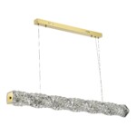 SL6010.203.30 Светильник подвесной ST-Luce Золотистый/Прозрачный LED 1*30W ESPIRA — изображение 2