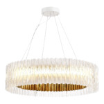 SL6012.213.01 Светильник подвесной ST-Luce Золотистый/Прозрачный LED 1*87W 3000K NAZARE