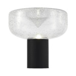 SL6014.424.01 Прикроватная лампа ST-Luce Черный/С пузырьками воздуха E27 1*40W RIPPLE — изображение 4