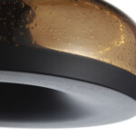 SL6014.603.01 Светильник подвесной ST-Luce Черный/Коричневый, с пузырьками LED 1*42W 3000K RIPPLE — изображение 4