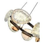 SL6018.203.48 Светильник подвесной ST-Luce черный/ золотистый / прозрачный LED 1*48W 4000K MYSTERY — изображение 3