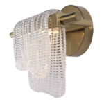 SL6021.201.06 Светильник настенный ST-Luce золотистый/прозрачный LED 1*6W 3000K VOILE — изображение 2