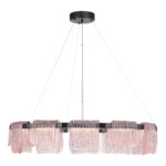 SL6021.403.66 Светильник подвесной ST-Luce черный/розовый LED 1*66W 3000K VOILE — изображение 4