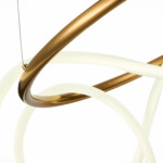 SL6102.303.55 Светильник подвесной ST-Luce Латунь/Белый LED 1*35W 4000K SAGRATO — изображение 3