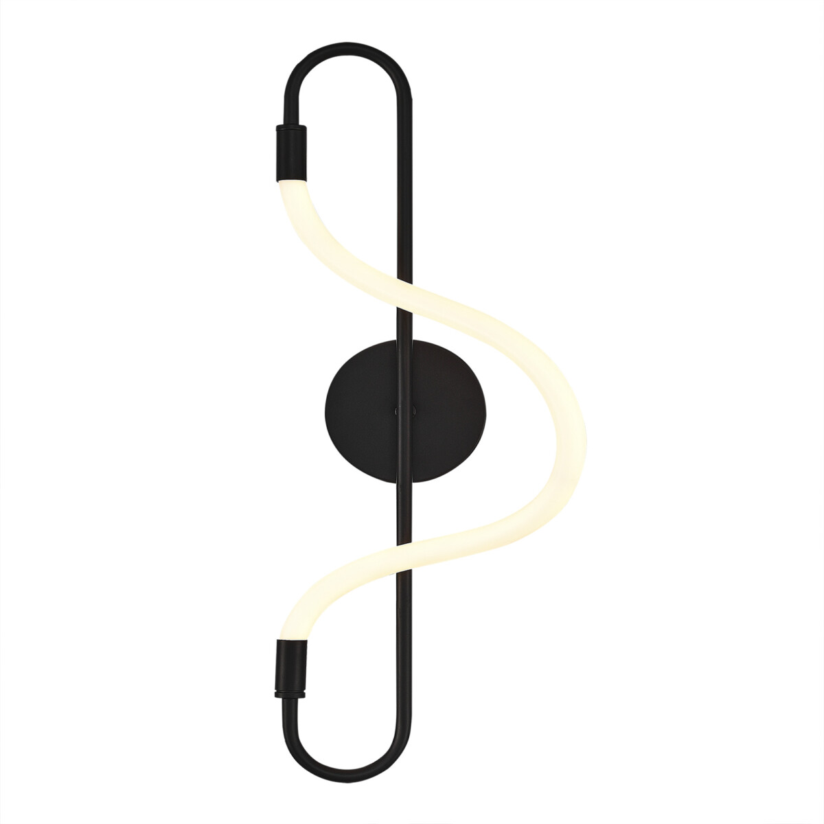 SL6102.401.10_01W SL6102.401.10 Светильник настенный ST-Luce Черный/Белый LED 1*10W 3000K SAGRATO — изображение 1