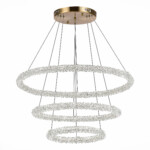 SL6110.203.03 Люстра подвесная ST-Luce Золотистый/Золотистый LED 3*35W 3000 - 6500K AVANA