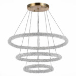 SL6110.203.03 Люстра подвесная ST-Luce Золотистый/Золотистый LED 3*35W 3000 - 6500K AVANA — изображение 2