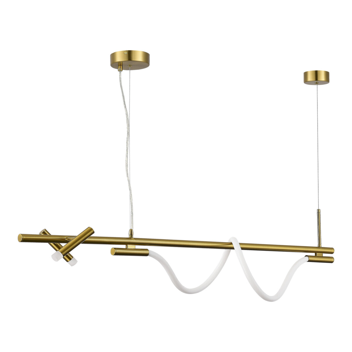 SL6118.303.03 Светильник подвесной ST-Luce Латунь/Латунь LED 2+1*3+11W 4000K MARLOW — изображение 2