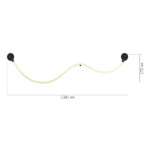 SL6118.401.01 Светильник настенный ST-Luce Черный/Белый LED 1*20W 4000K MARLOW — изображение 3