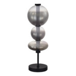 SL6119.404.18 Прикроватная лампа ST-Luce Черный/Дымчато-Серый LED 1*18W 3000K PERLINA — изображение 2