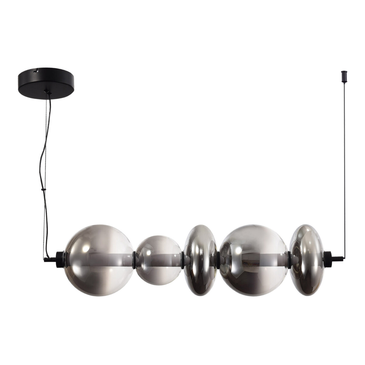 SL6119.413.40 Светильник подвесной ST-Luce Черный/Дымчато-Серый LED 1*40W 3000K PERLINA — изображение 2