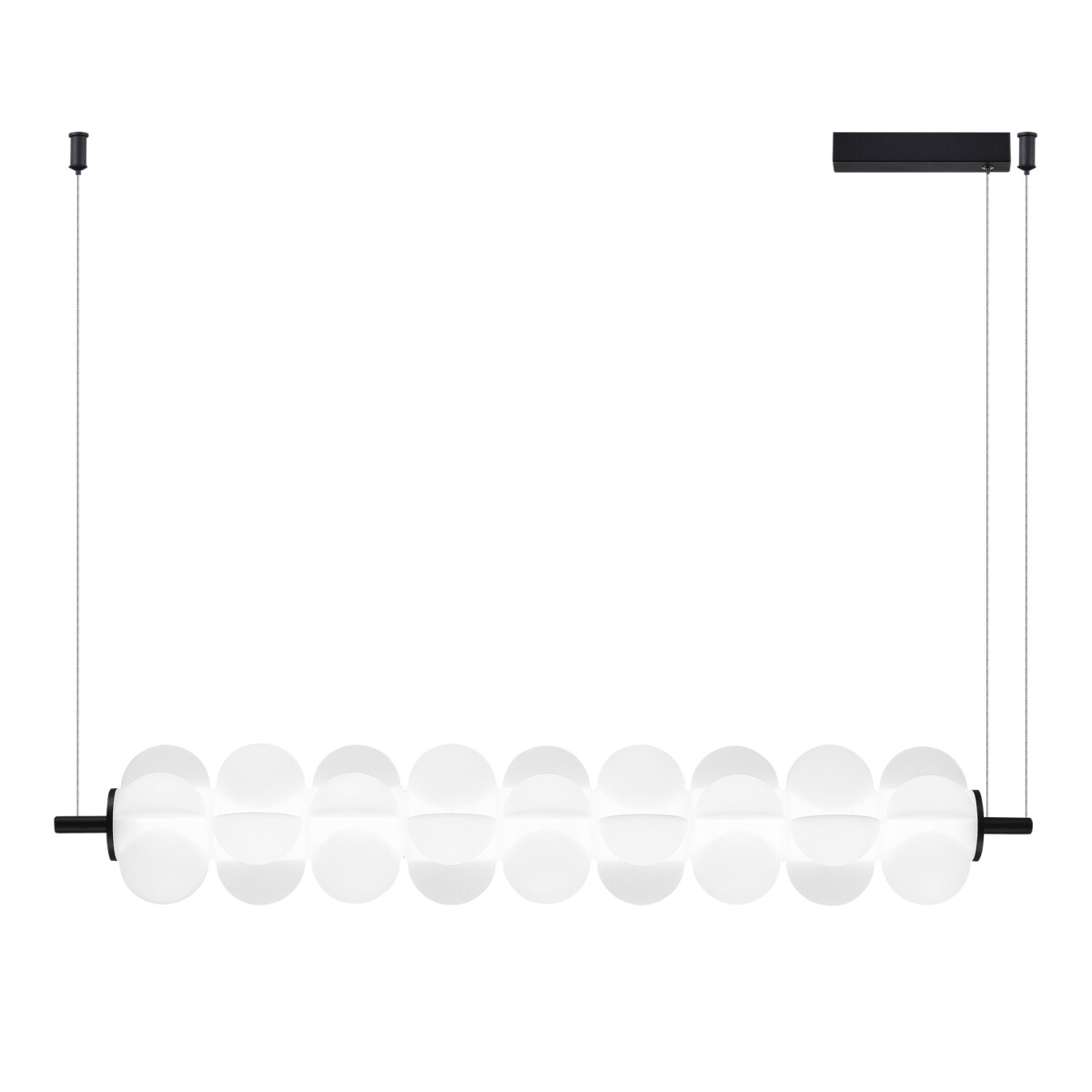 SL6121.413.01_01W SL6121.413.01 Светильник подвесной ST-Luce Черный/Белый LED 1*30W 3000K TALISMAN — изображение 1