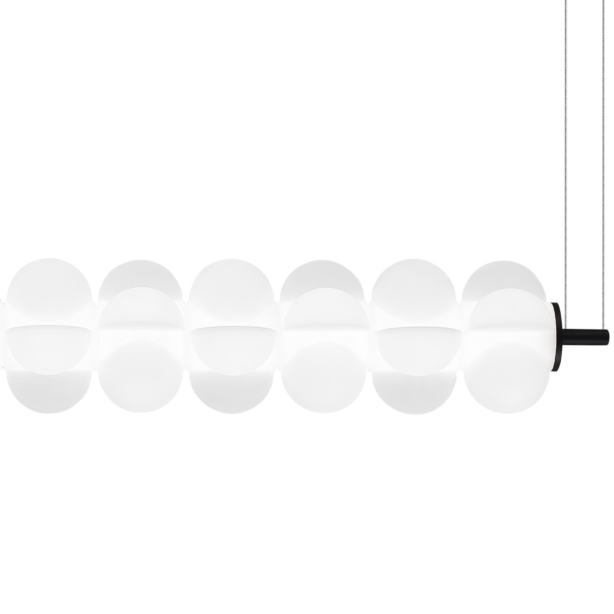 SL6121.413.01 Светильник подвесной ST-Luce Черный/Белый LED 1*30W 3000K TALISMAN — изображение 3