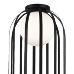 SL6129.402.01 Светильник потолочный ST-Luce Черный/Белый E27 1*60W NORDIC — изображение 3