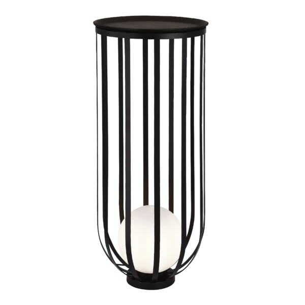 Уценка SL6129.405.01 Светильник напольный ST-Luce Черный/Белый E27 1*60W NORDIC