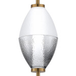 SL6130.403.15 Светильник подвесной ST-Luce Черный/Белый, Дымчатый LED 1*16W 3000K ICE — изображение 5