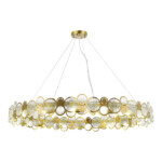 SL6133.303.16 Светильник подвесной ST-Luce Латунь/Прозрачный G9 16*5W 4000K SWATCH