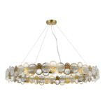 SL6133.303.16 Светильник подвесной ST-Luce Латунь/Прозрачный G9 16*5W 4000K SWATCH — изображение 2