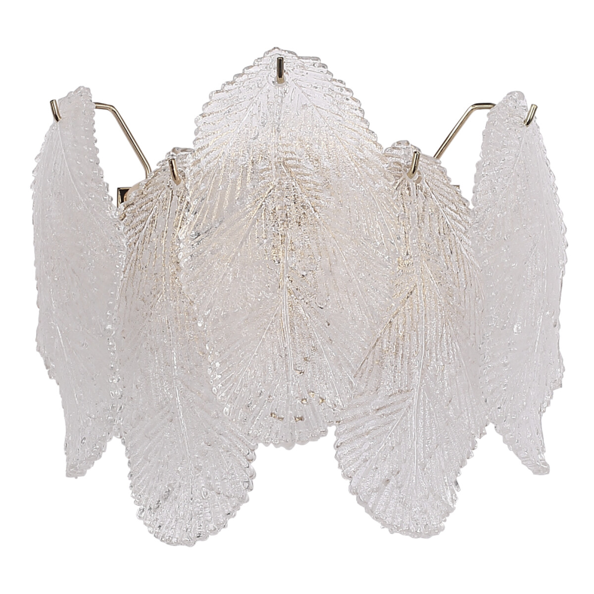 SL6135.201.02 Светильник настенный ST-Luce золотистый/прозрачный, янтарный G9LED 2*5W LIGHTSOME — изображение 2