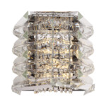 SL6137.101.02 Светильник настенный ST-Luce никель/прозрачный E14 2*40W STROZZI