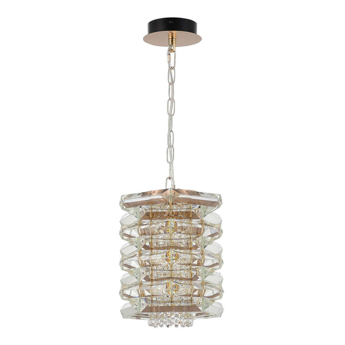 SL6137.203.01 Светильник подвесной ST-Luce медь/прозрачный E14 1*40W STROZZI — изображение 2