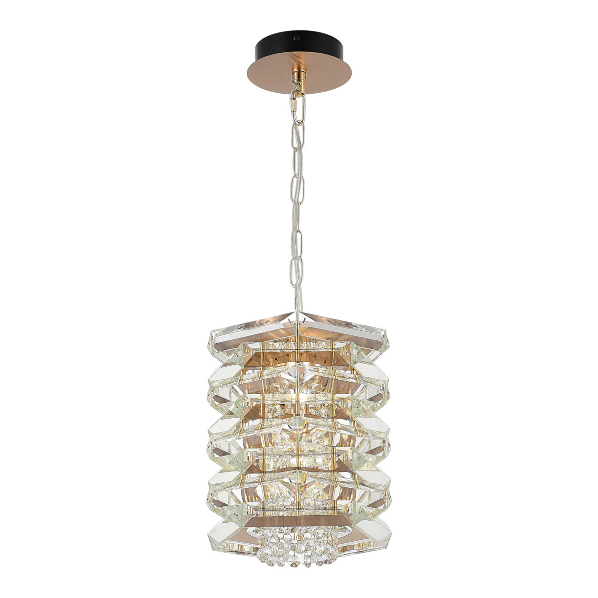 SL6137.203.01 Светильник подвесной ST-Luce медь/прозрачный E14 1*40W STROZZI — изображение 3