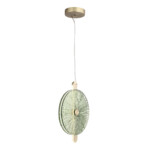 SL6141.323.01 Светильник подвесной ST-Luce бронза/зелёный LED 1*11W 4000K WASI — изображение 3