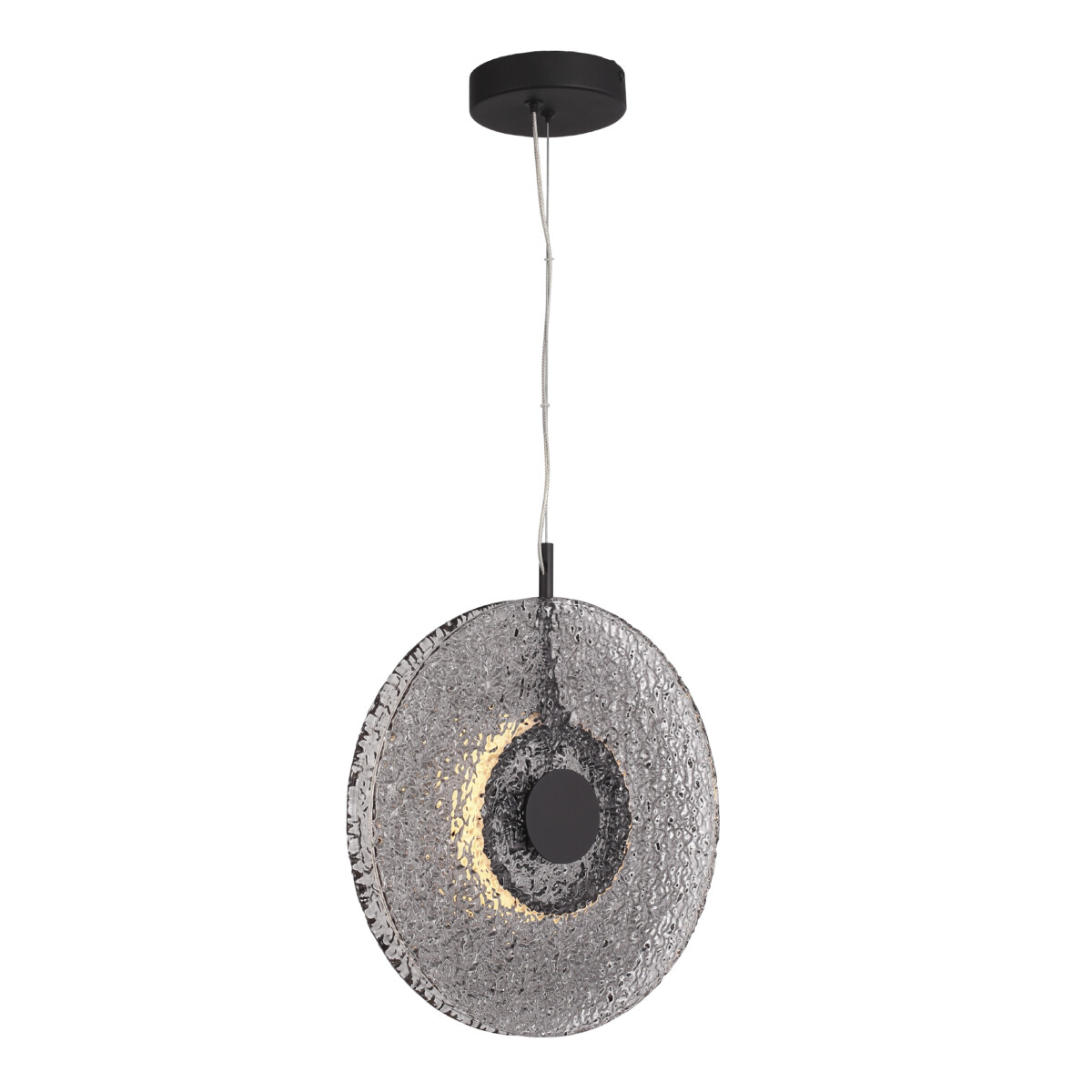 SL6142.413.01 Светильник подвесной ST-Luce черный/дымчатый LED 1*8W 4000K ALUMNO — изображение 4