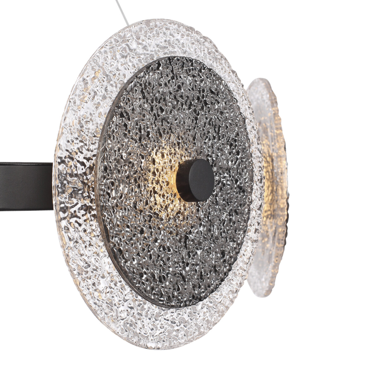 SL6142.443.01 Светильник подвесной ST-Luce черный/дымчатый LED 1*44W 4000K ALUMNO — изображение 4