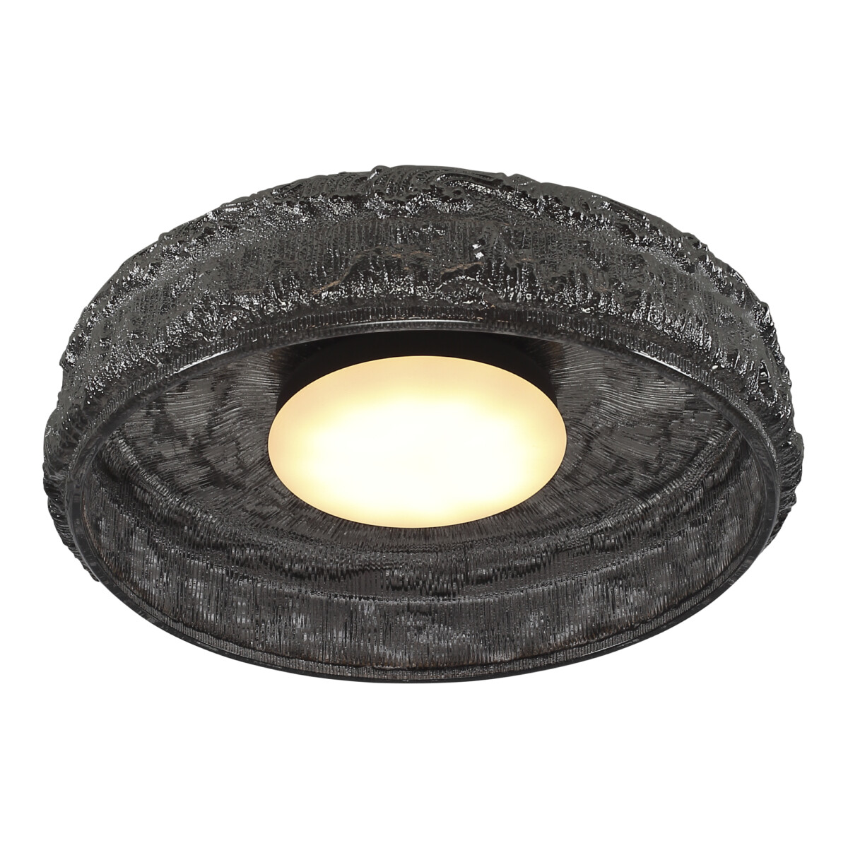 SL6143.412.01 Светильник потолочный ST-Luce черный/дымчатый LED 1*15W 4000K ANTIKE — изображение 4