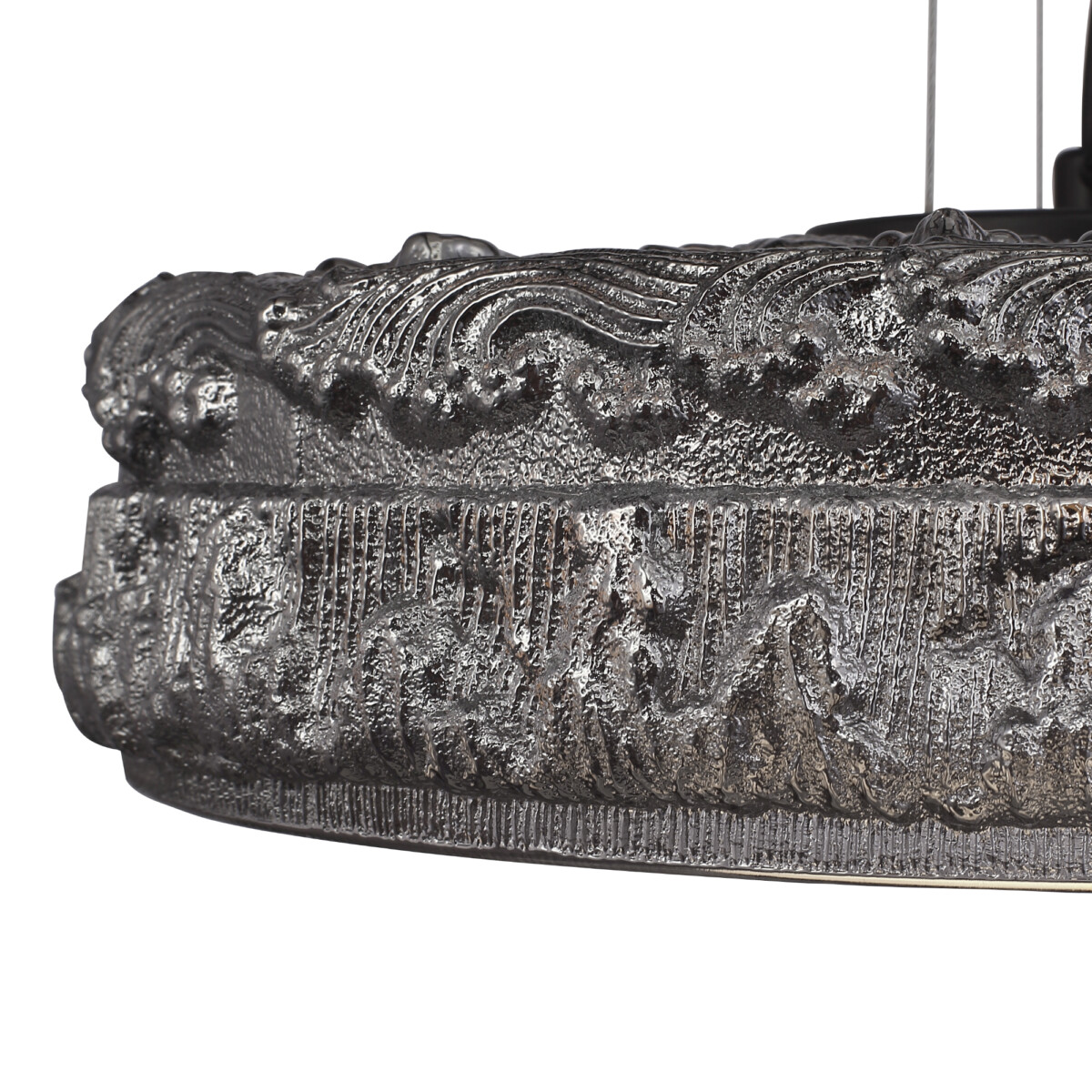 SL6143.413.01 Светильник подвесной ST-Luce черный/дымчатый LED 1*15W 4000K ANTIKE — изображение 5