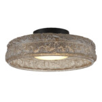 SL6143.422.01 Светильник потолочный ST-Luce черный/шампань LED 1*15W 4000K ANTIKE