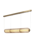 SL6144.313.01 Светильник подвесной ST-Luce латунь/Шампань LED 1*37W 4000K SAGUARO — изображение 3